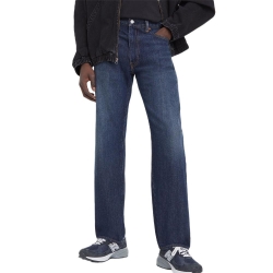 Jean 555 Bleu Brut Homme Levi's Relaxed Straight 000LO