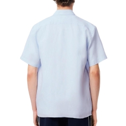 Chemise Bleu Homme Lacoste Mens Cotton