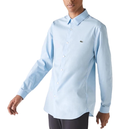 Chemise Manches Longues Bleu Homme Lacoste CH2668