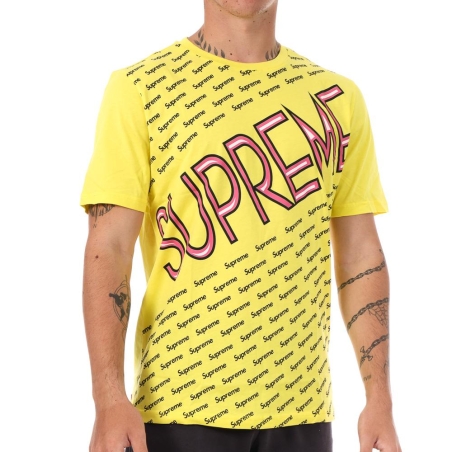 T-shirt Jaune Homme Supreme Grip Ingreen