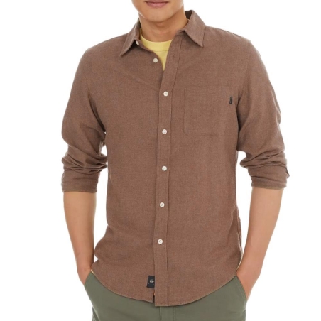 Chemise Marron Clair Homme Dockers Woven