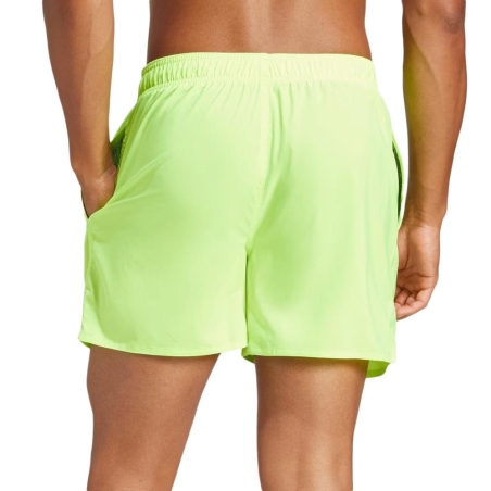 Short de bain Jaune Homme Adidas uni CLX