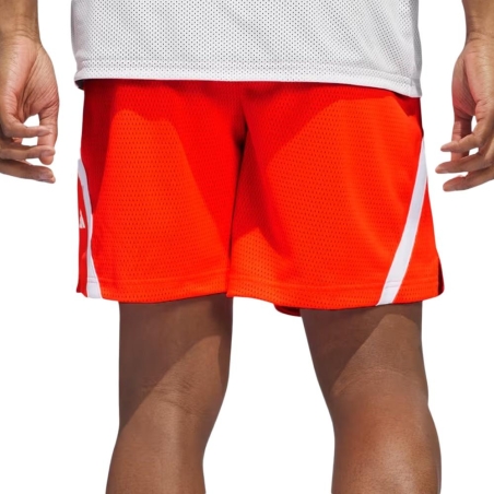 Short Orange Homme Adidas Select