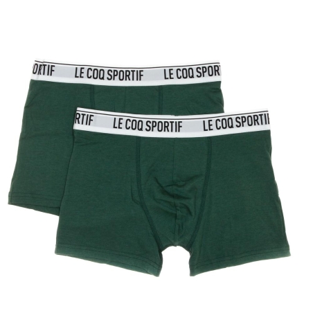 x2 Boxers Vert Homme Le Coq Sportif Camuset sport