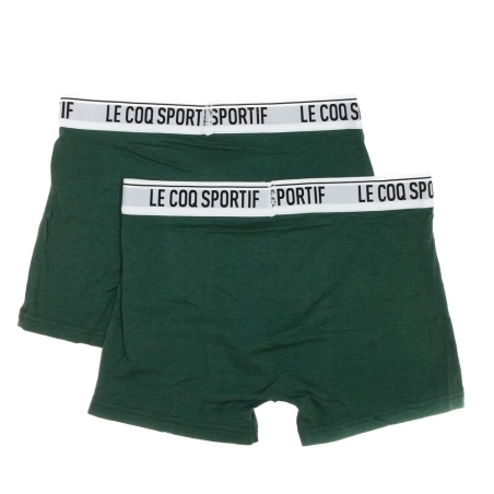 x2 Boxers Vert Homme Le Coq Sportif Camuset sport