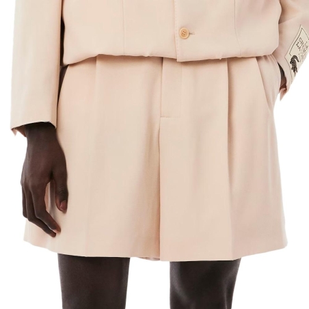 Short Beige Homme Lacoste Runway