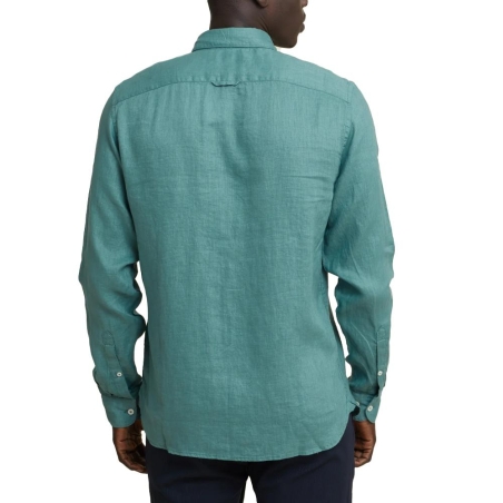 Chemise Bleu Homme Timberland Linen