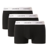 X3 Sous-vêtement Noir Homme Lacoste Stret