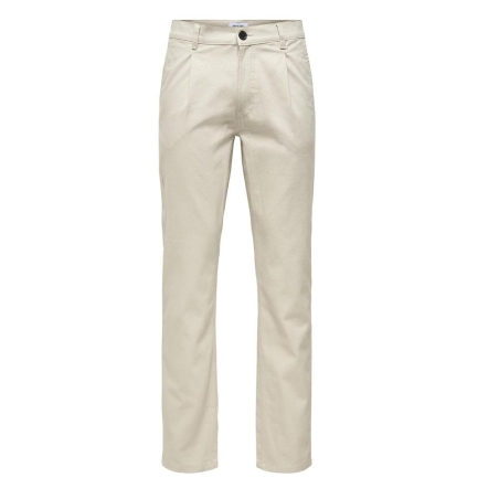 Pantalon fluide Beige Homme Only & Sons Bologna