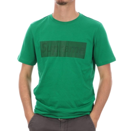 T-shirt Vert Homme Supreme Grip Corin