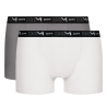 Lot de 2 Boxers Gris/Blanc Homme Dim D6596