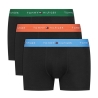 X3 Boxers Noir/Bleu/Vert Homme Tommy Hilfiger Trunk UM0UM02763