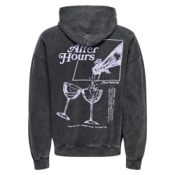Sweat à Capuche Gris chiné Homme Only & Sons Buck