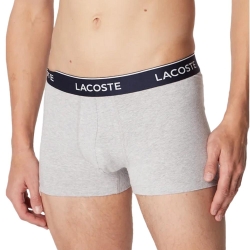 X3 Boxers Gris Homme Lacoste Court
