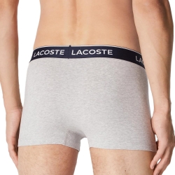 X3 Boxers Gris Homme Lacoste Court