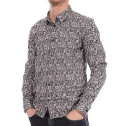 Chemise à fleurs/Marine Homme Teddy Smith Carton 10714512D