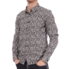 Chemise à fleurs/Marine Homme Teddy Smith Carton 10714512D
