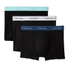 X3 Boxers Noir/Bleu Homme Calvin Klein Jeans Relaxed Fit Trunk