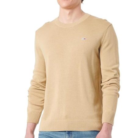 Pull Beige Homme Tommy Jeans Ess Light