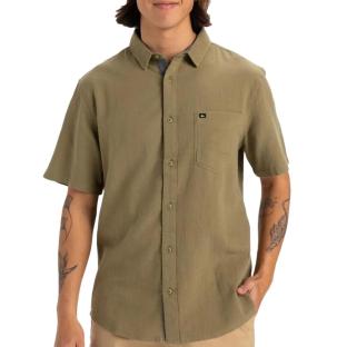 Chemise Kaki Homme Quiksilver Timebox