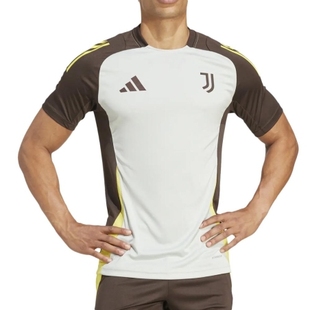 Juventus Maillot Training Gris Homme Adidas Tiro 24
