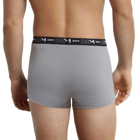Lot de 2 Boxers Blanc/Gris Homme Dim D6596
