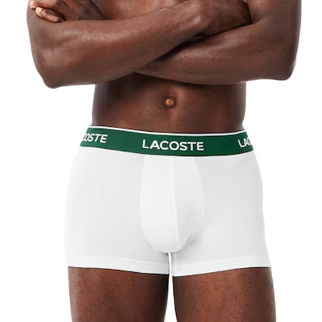 Lot de 3 Boxers Blanc Homme Lacoste 5H1300