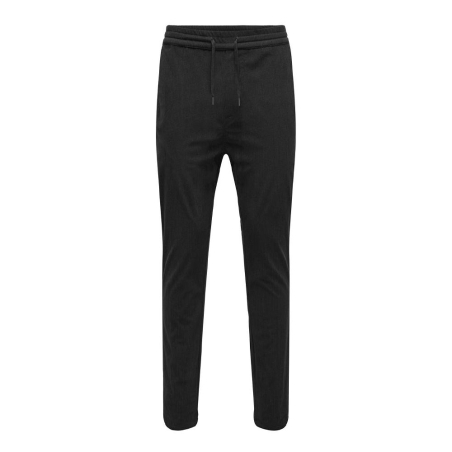 Pantalon Regular Noir Homme Only & Sons Live
