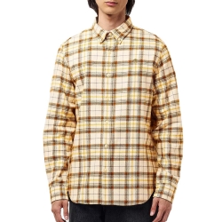 Chemise à Carreaux Beige Homme Timberland Flannel Check