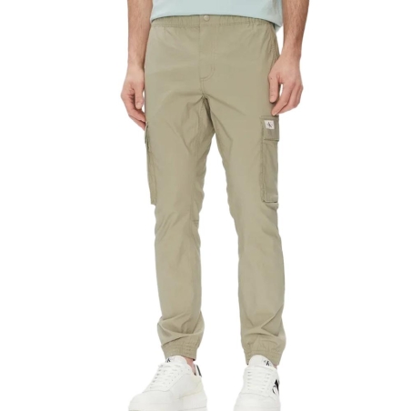 Pantalon Cargo Vert Homme Calvin Klein Jeans J30J3276