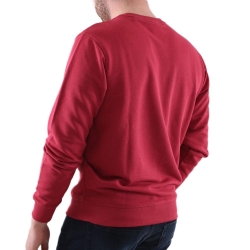 Sweat Rouge Homme Guess Patch