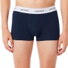 X3 Boxers Marine/Rouge/Blanc Homme Lacoste Stret