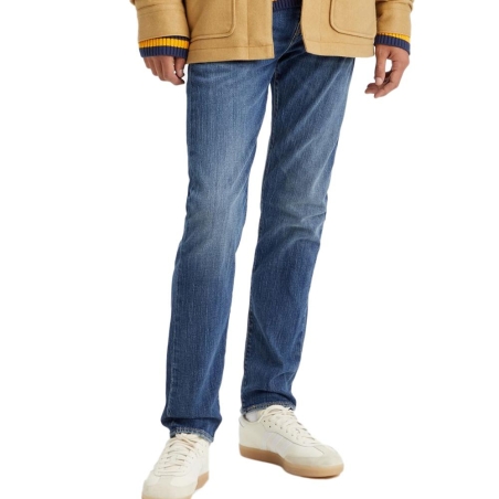 Jeans 502 Bleu Foncé Homme Levi's Taper Shitake
