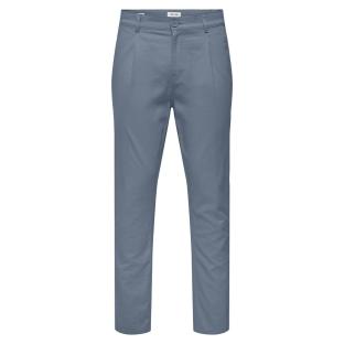 Pantalon fluide Bleu/Gris Homme Only & Sons Bologna