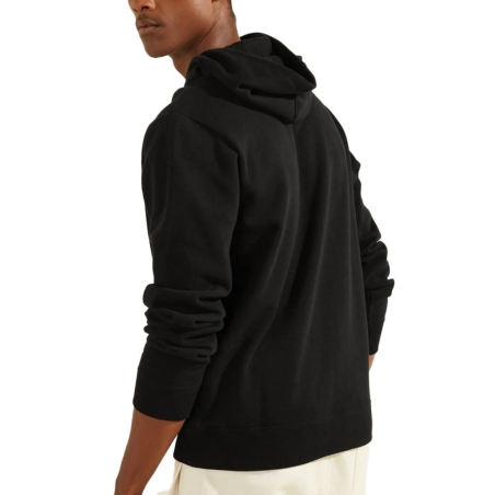 Sweat à capuche Noir Homme Guess Essential