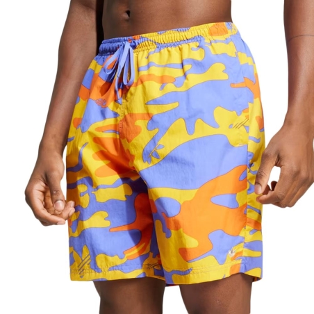 Short de bain Jaune/Bleu Homme Adidas Swimsh