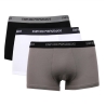x3 Boxers Blanc/Noir/Gris Homme Emporio Armani 111357