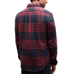 Chemise Marine/Bordeaux Homme Timberland Flannel