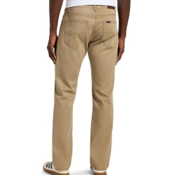 Pantalon Straight Fit Beige Homme Lee Oscar