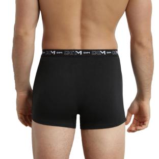 Lot de 2 Boxers Blanc/Noir Homme Dim D6596