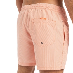 Short de bain Rouge Homme Quiksilver Deluxe 15