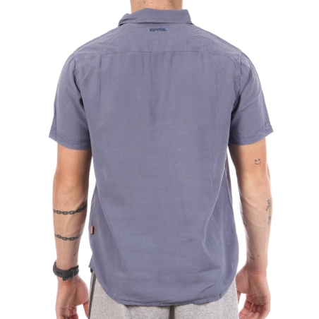 Chemise Manches Courtes Bleu Homme Kaporal Baya