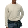 Pull Beige Homme Superdry Essential Logo Crew