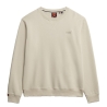 Pull Beige Homme Superdry Essential Logo Crew