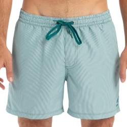 Short de Bain Vert Homme Quiksilver Deluxe 15