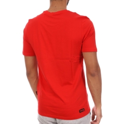 T-shirt Rouge Homme Supreme Grip Caravag