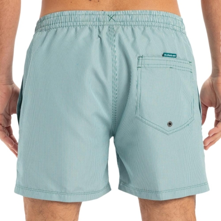 Short de Bain Vert Homme Quiksilver Deluxe 15