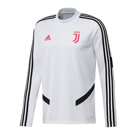 Haut d'entrainement Blanc/Noir Homme Adidas Juventus