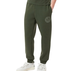 Jogging Kaki Homme Lacoste Double Face Pique