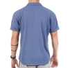 Chemise Manches Courtes Bleu Homme Paname Brothers DOV